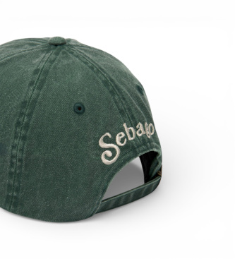 Sebago Connor Yacht Club green cap