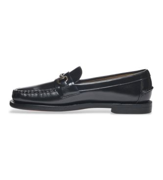 Sebago Mocasines de Piel Classic Joe negro