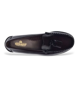 Sebago Mocasines de Piel Classic Will marrón burdeos