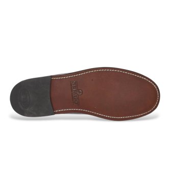 Sebago Mocasines de Piel Classic Will marrón burdeos