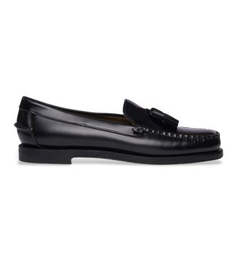 Sebago Mocasines de Piel Classic Will negro