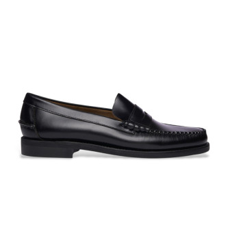 Sebago Klassiska ldermockasiner svart
