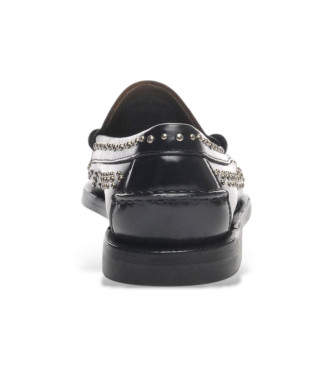 Sebago Dan Studs Leren Loafers zwart