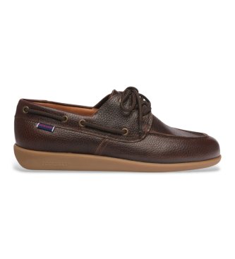 Sebago mocassini in pelle marrone di Gary Jobson