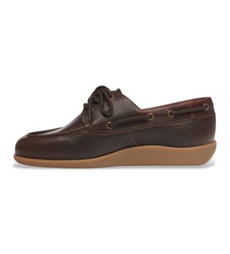 Sebago mocassini in pelle marrone di Gary Jobson