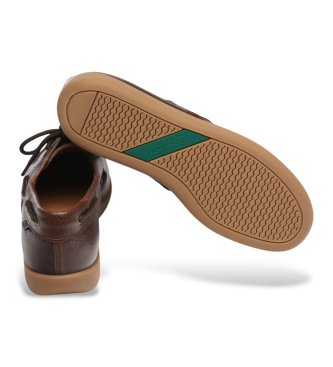 Sebago mocassini in pelle marrone di Gary Jobson