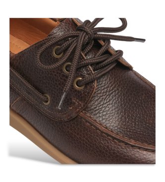 Sebago mocassini in pelle marrone di Gary Jobson