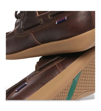 Sebago mocassini in pelle marrone di Gary Jobson