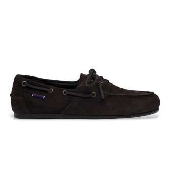 Sebago Mocasines de Piel Owen negro