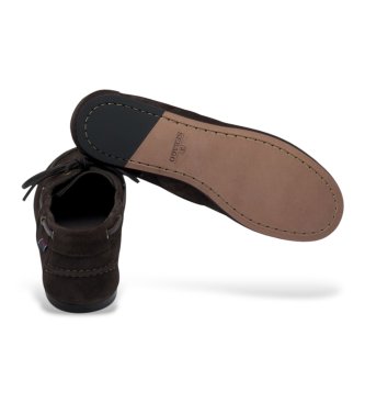 Sebago Mocasines de Piel Owen negro