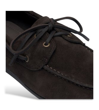 Sebago Mocasines de Piel Owen negro
