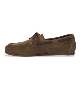 Sebago Mocasines de Piel Owen taupe