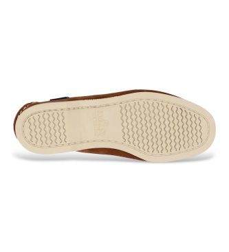 Sebago Mocassini Portland Artisan in pelle marrone Ox