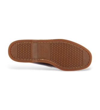 Sebago Portland Loafers i voksbehandlet lder, brun