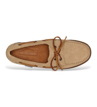 Sebago Mocassini in pelle beige Ranger