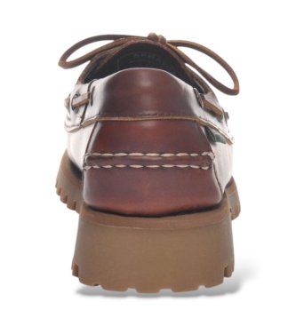 Sebago Mocasines de Piel Ranger Waxy marrón