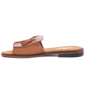 Sebago Leather sandals Will Slide Pop brown