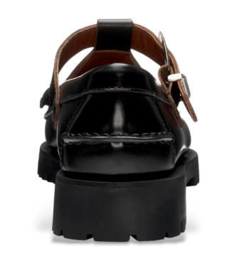 Sebago Skórzane buty Aurora w kolorze czarnym