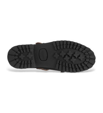 Sebago Skórzane buty Aurora w kolorze czarnym