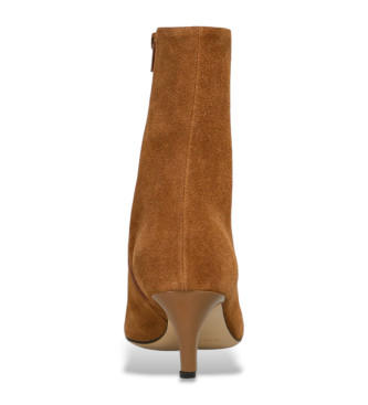 Semicouture Igor Stivaletto bottines en daim marron