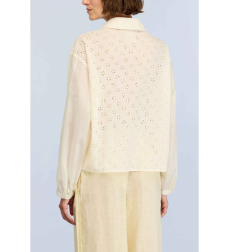 Semicouture Edwina beige shirt