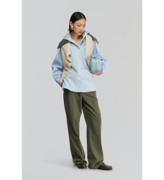 Semicouture Camisa azul Greta