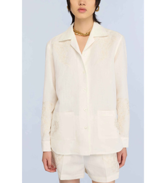 Semicouture Olive shirt off-white