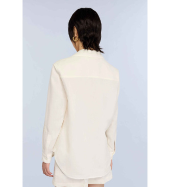 Semicouture Olive shirt off-white