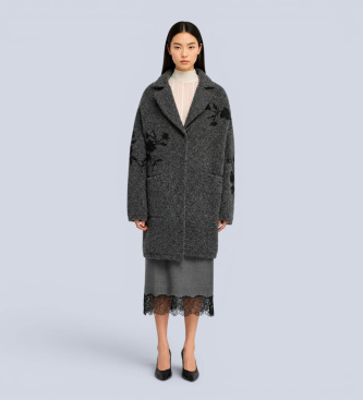 Semicouture Manteau Hollie gris