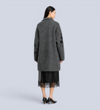 Semicouture Manteau Hollie gris