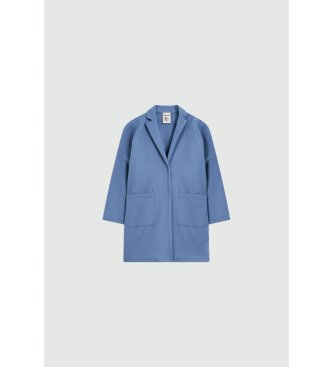 Semicouture Cappotto Sigmund blu