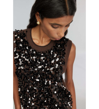 Semicouture V�st Lorena brun