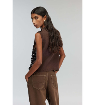 Semicouture V�st Lorena brun