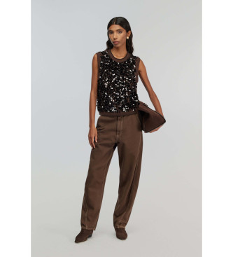 Semicouture V�st Lorena brun