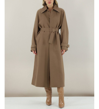 Semicouture Veste trench Breatrix sand