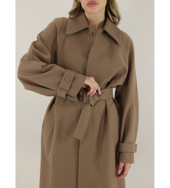 Semicouture Veste trench Breatrix sand