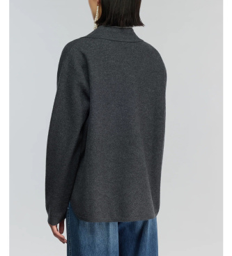 Semicouture Strickjacke Graciana anthrazit