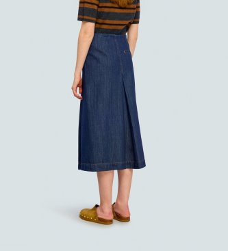 Semicouture Gonna Carla blu