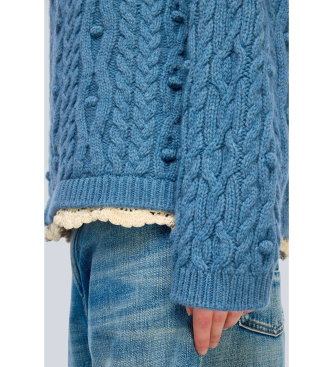 Semicouture Blondie bleu en jersey