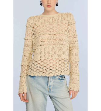 Semicouture Zilla beige Pullover