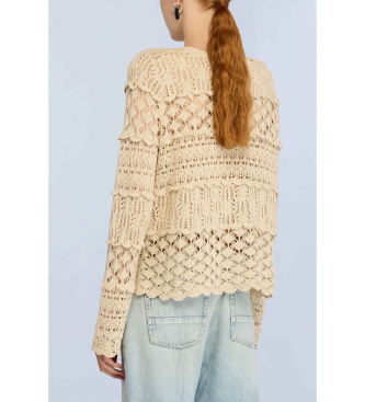 Semicouture Zilla beige Pullover