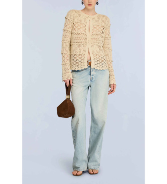 Semicouture Zilla beige Pullover