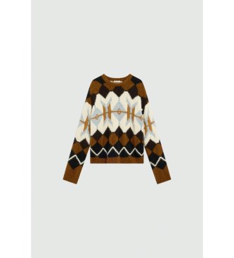 Semicouture Jersey Sherley marron