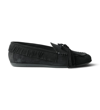 Semicouture Mocasines de Piel Liz negro