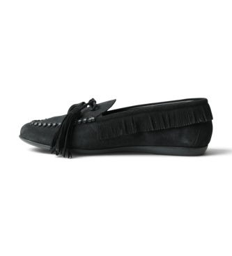 Semicouture Mocasines de Piel Liz negro