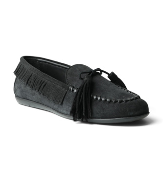 Semicouture Mocasines de Piel Liz negro