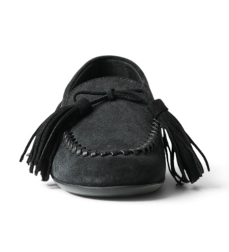 Semicouture Mocasines de Piel Liz negro