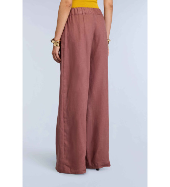 Semicouture Jhonny trousers maroon