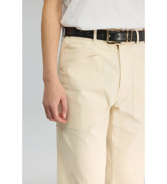 Semicouture Calas bege Querida