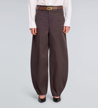 Semicouture Pantalone Giselle marrone